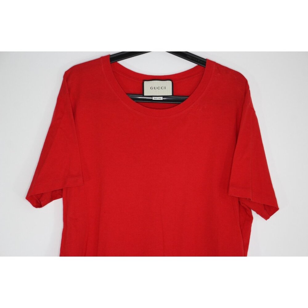Gucci Red Short Sleeve Tee - Picture 11 of 15